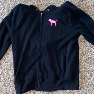 PINK zip up hoodie